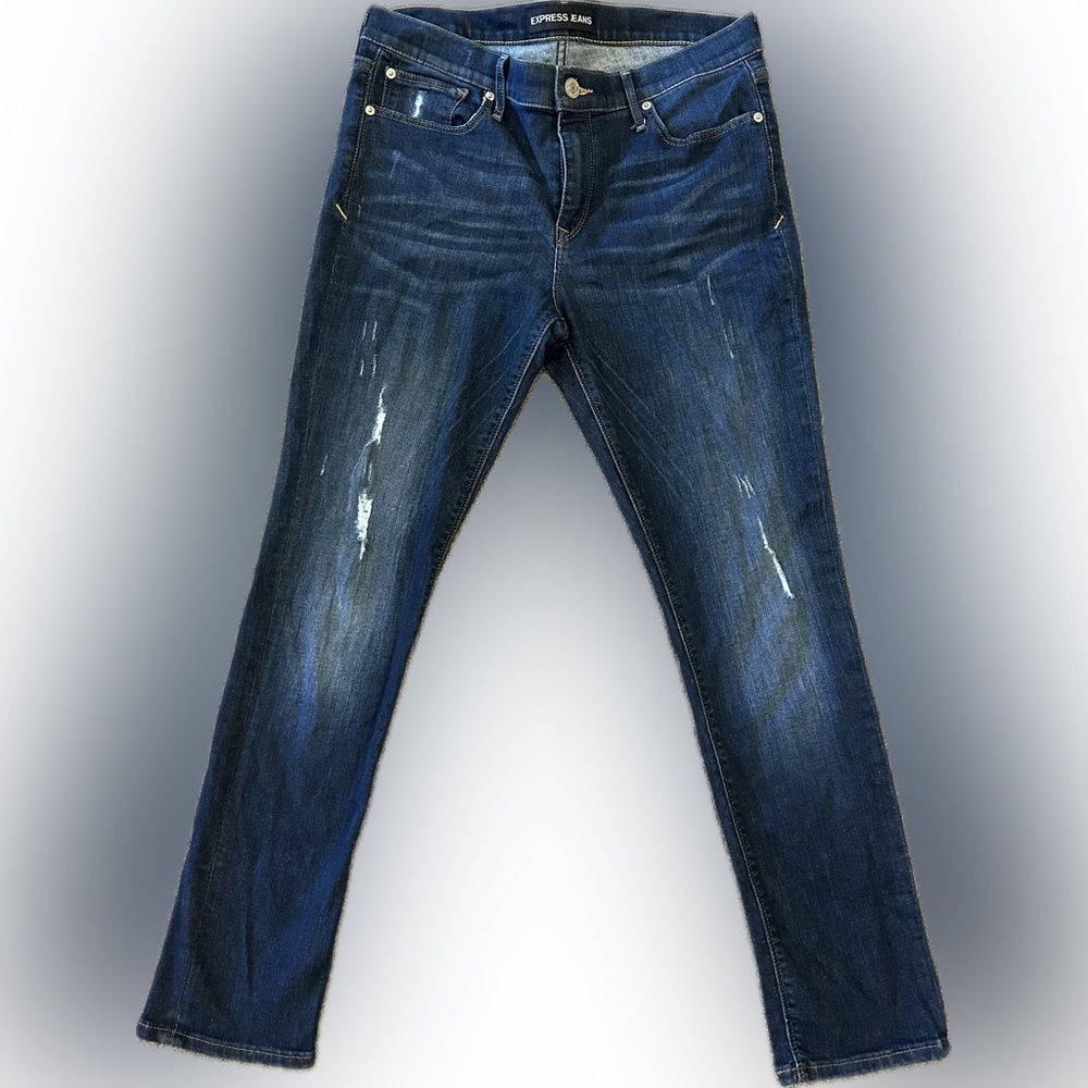 Express Skinny Mid Rise Jeans